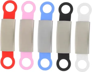 UPKOCH 1set Lost Pet Name Tags for Collar Engraved Pet Identity Tags and Easy to Install for Dogs and Cats 5pcs