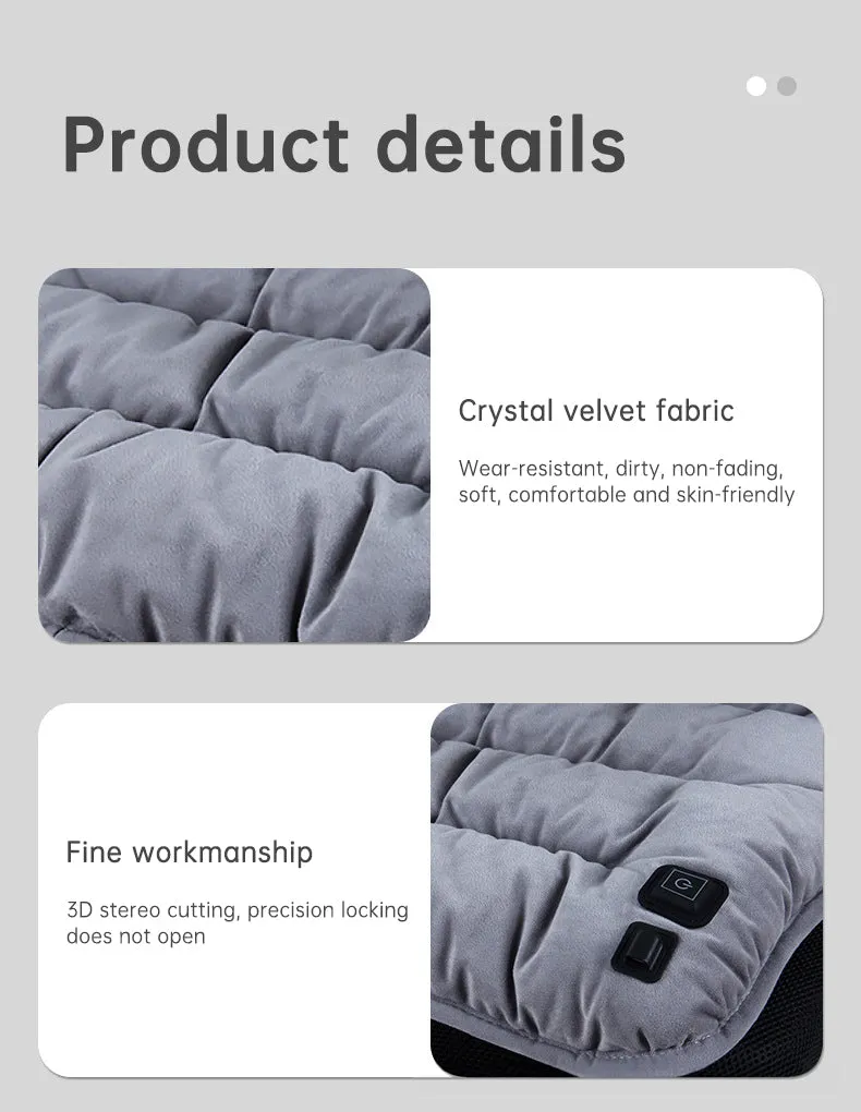 USB Heating Thermostat Cushion - Office & Car Dual-Use Electric Heating Pad