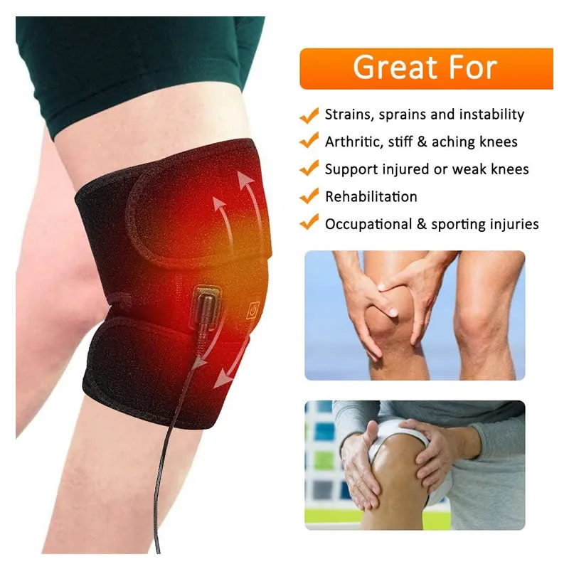 Usb Rechargeable Fast Heating Electric Knee Pad Dc-261