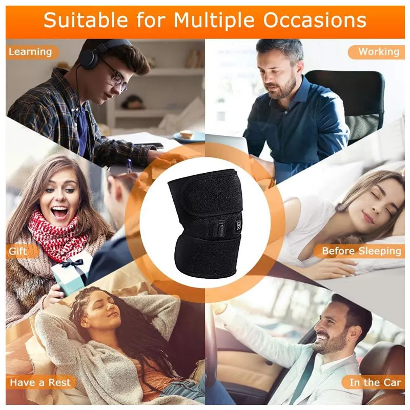 Usb Rechargeable Fast Heating Electric Knee Pad Dc-261