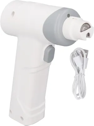 USB Rechargeable Pet Nail Grinder, Quiet, Built in LED Light, Ergonomic Design, Safe for Small and Large Dogs and Cats