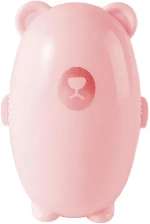 Washable Sticky Roller, Reusable Lint Rollers for Pet Hair, lint Remover for Clothes, Portable Home Travel Lint Roller, Super Sticky Lint Roller Ball for Plush Hair,Clothes Ball Remover (Pink)