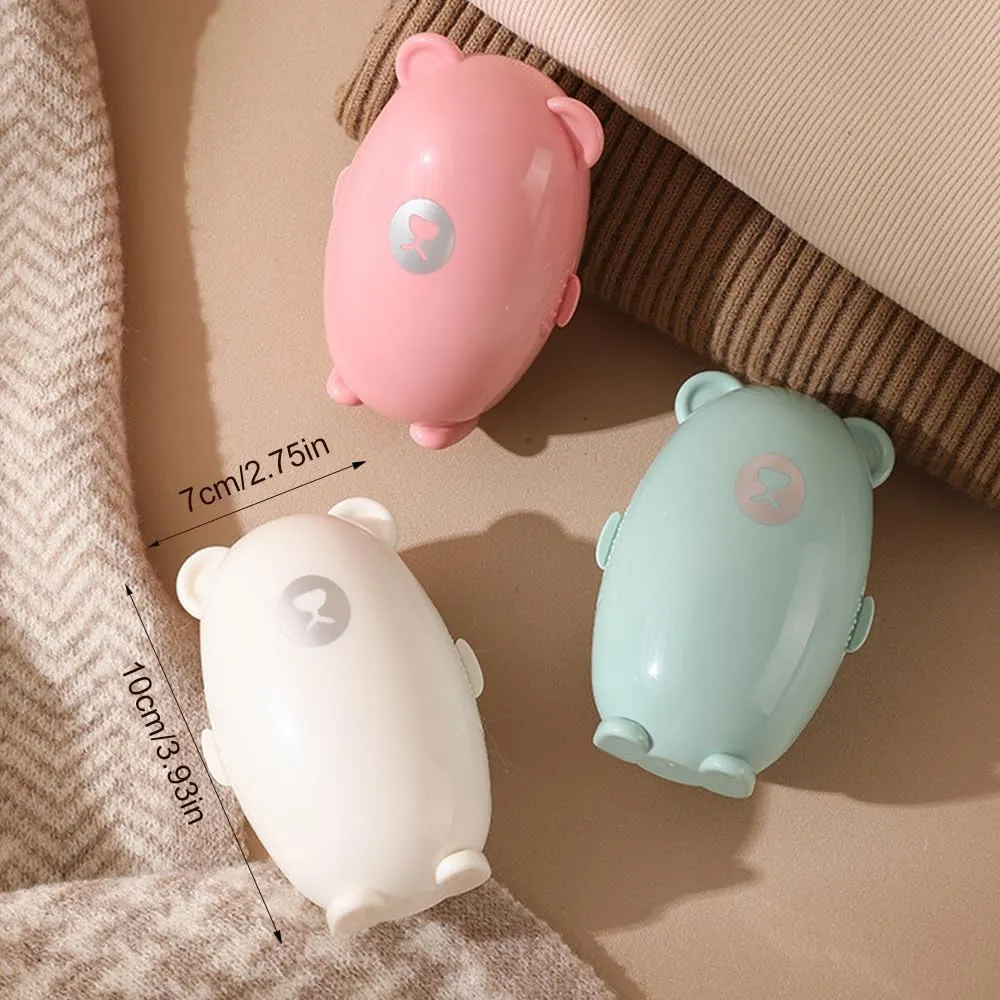 Washable Sticky Roller, Reusable Lint Rollers for Pet Hair, lint Remover for Clothes, Portable Home Travel Lint Roller, Super Sticky Lint Roller Ball for Plush Hair,Clothes Ball Remover (Pink)