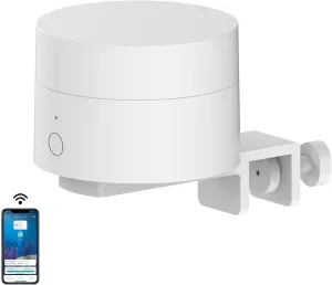 WiFi Mini Automatic Fish Feeder for Betta Fish Tank, Food Dispenser for Small Tank with App Control, Type-C Powered, Suitable for Micro Pelleted Food, White