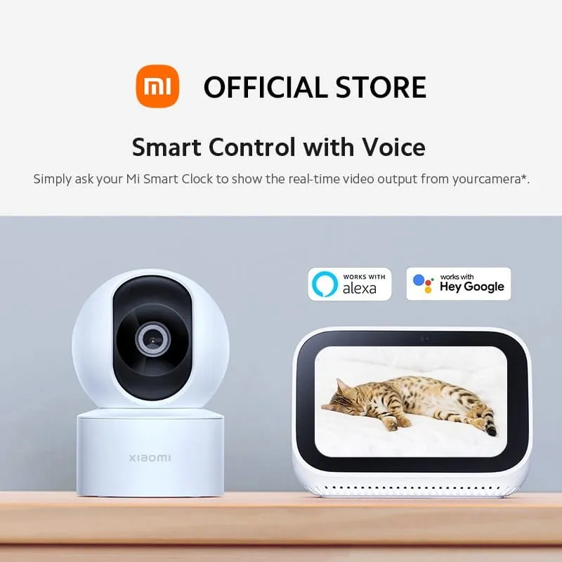 Xiaomi Smart Camera C200 360° full viewing coverage for your home security 1080p high resolution | 360° rotation | Infrared night vision | Human tracking