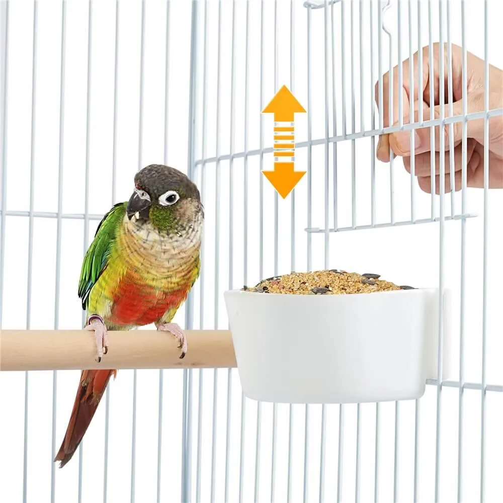 Yaheetech Rolling Bird Cage with Stand