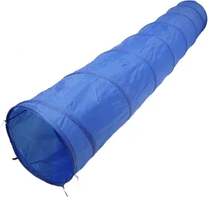 ZJchao Dog Agility Tunnel Foldable Sturdy Pet Training Tunnel Ideal for Outdoor Agility Training with Carry Bag